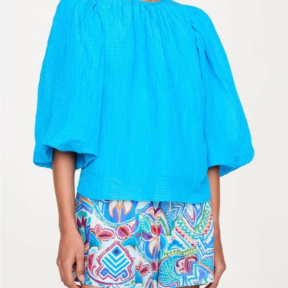 Marie Oliver Bondi Blue Harly Top